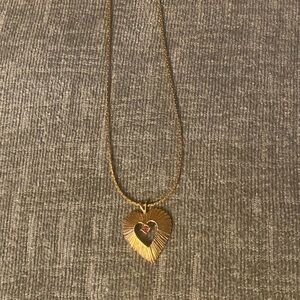 Avon - 1987 - Heart Pendant Necklace